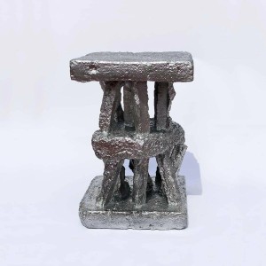 New Fire Side Table #01 (silver)