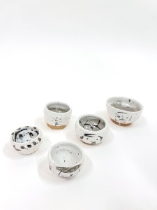 Japanez Mini Sake Cups (5 pieces)