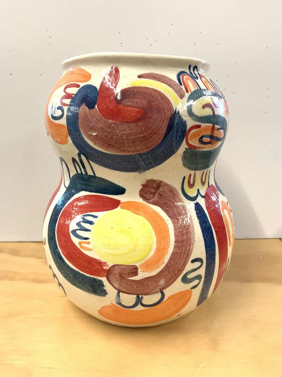 Multicolor Large Vase
