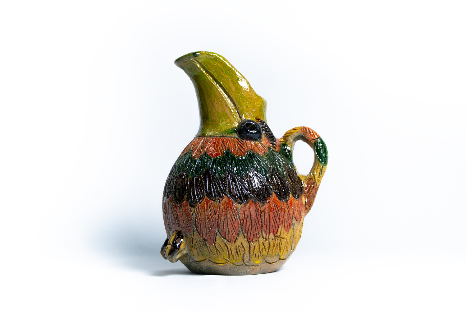 Jarra Tucan Amarillo #38