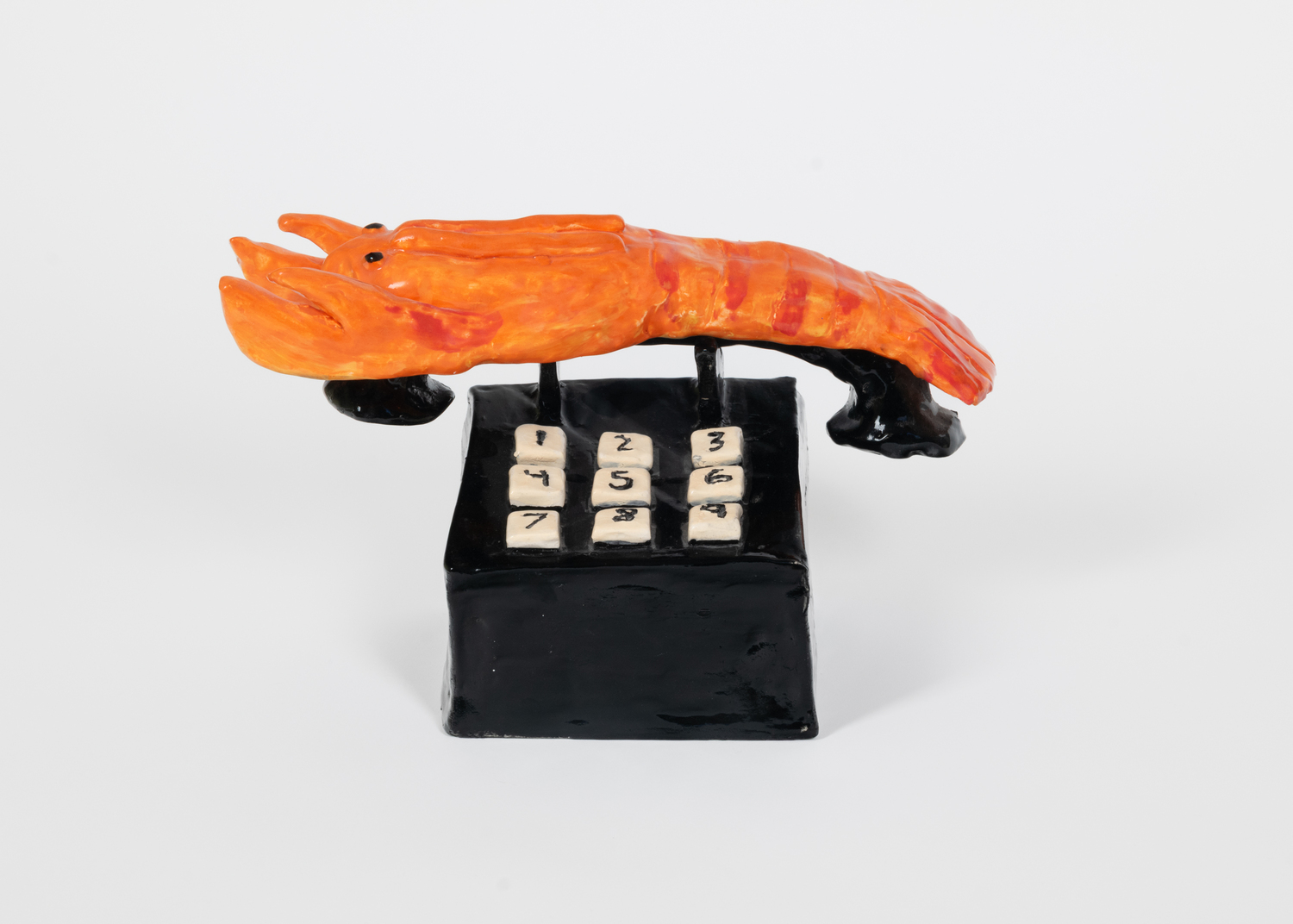 Lobster telephone (after Dali and James)