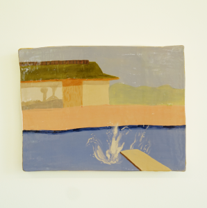 Splash (after Hockney)