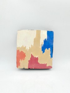 Beige, Red and Blue ( After Clyfford Still)