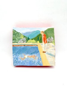 Portrait of an artist (After Hockney)