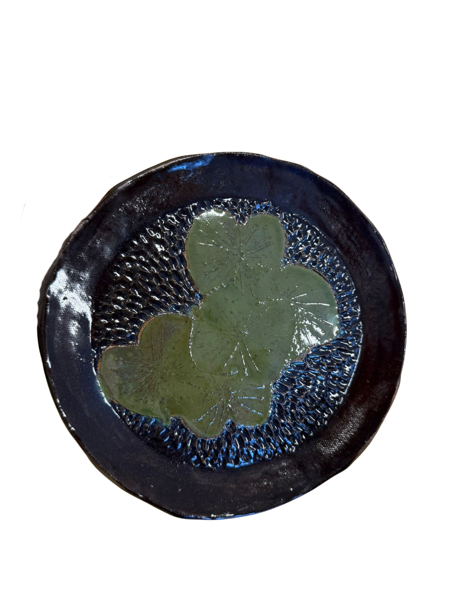 INCISED DARK Brown SMALL Plate