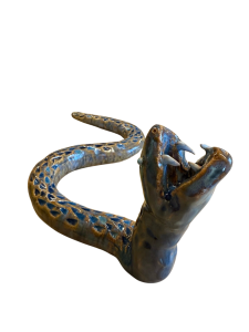 LARGE SNAKE CANDLE HOLDER
