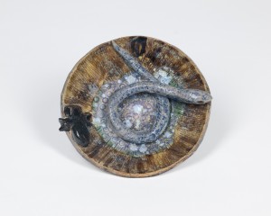 BEETLE AND SNAKE TAZZA PLATE