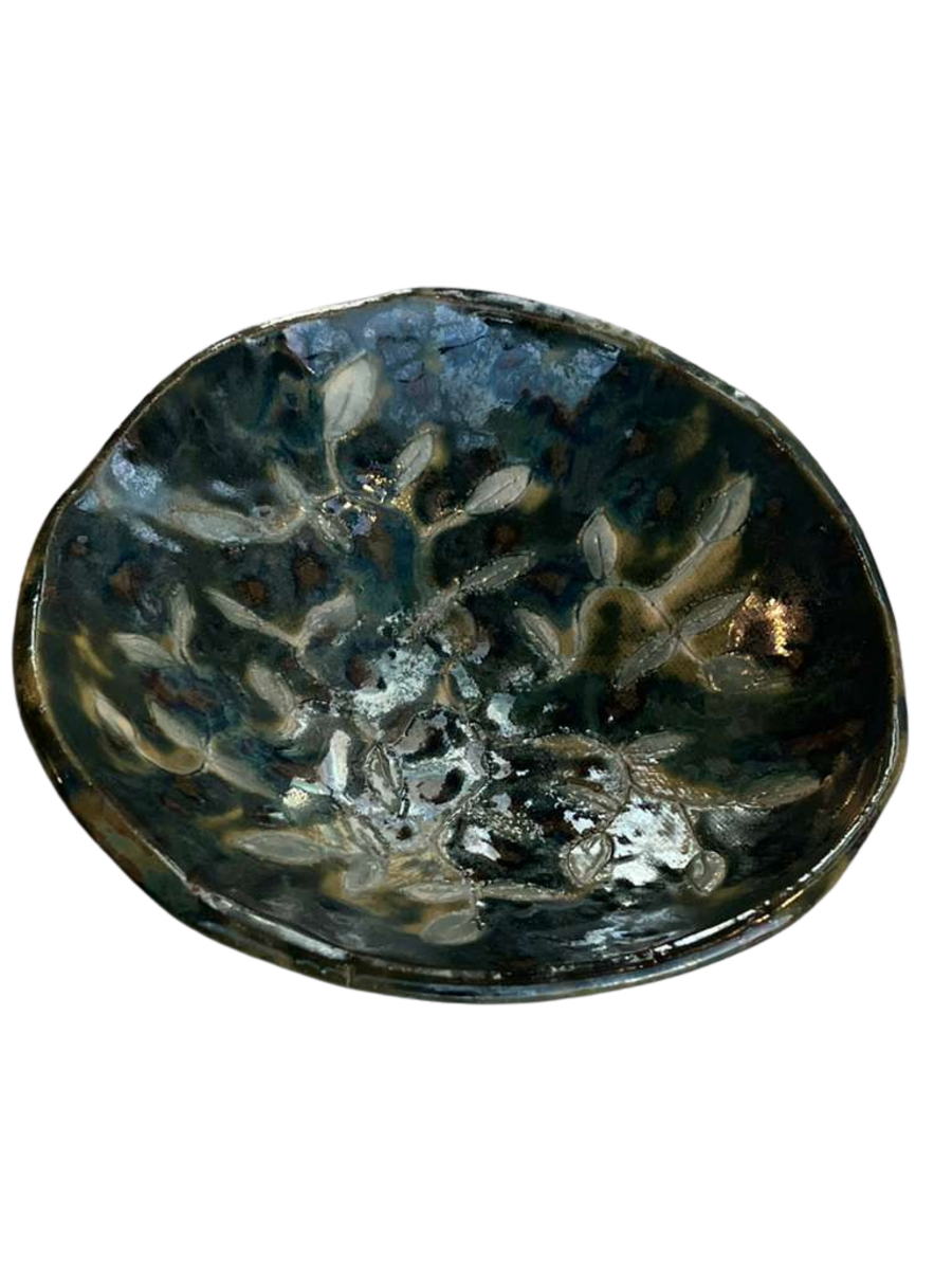 SMALL INCIZED LEAVES BOWL