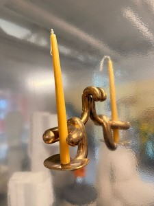 Bronze Candle Holder