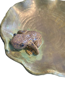 Green Frog Tazza Plate