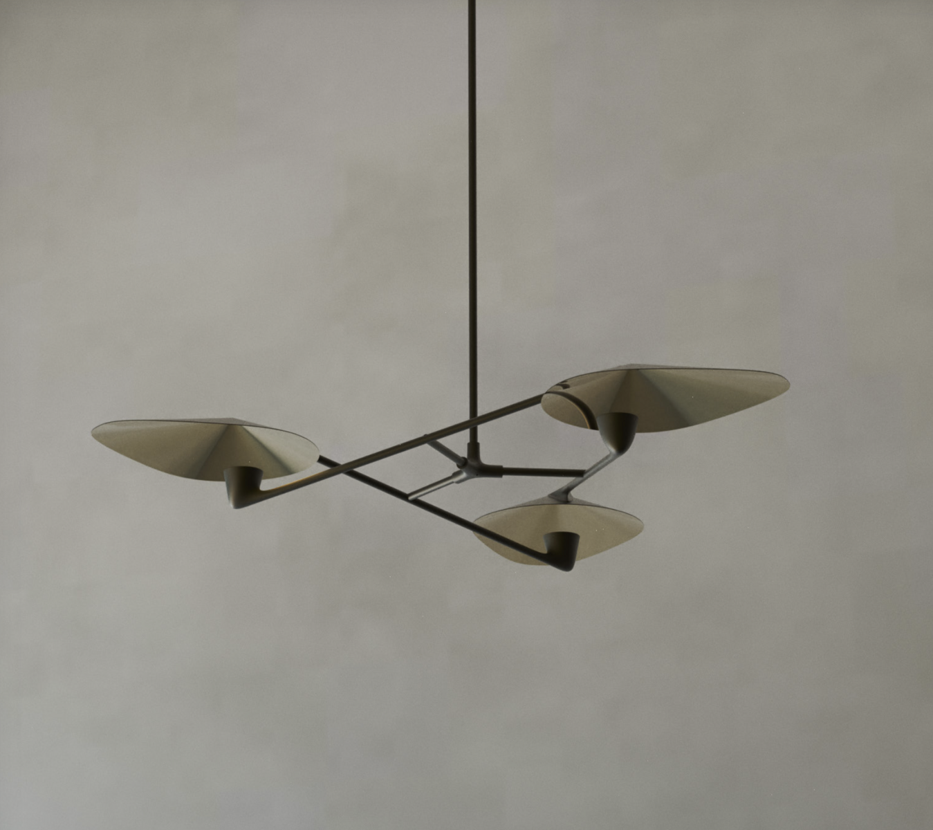 Folia Ceiling Lamp (3 shades round- Custom Edition)