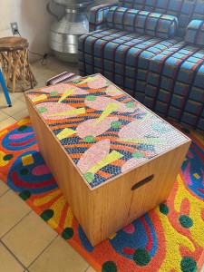 Mesa Rectangular Micromosaico
